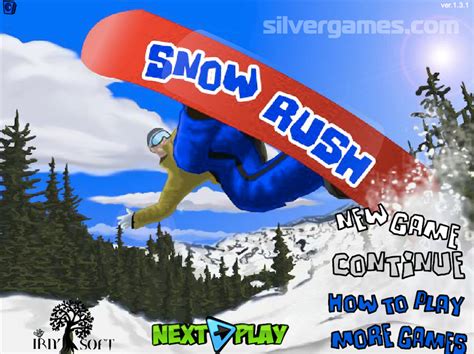 Snow Rush 3D ️ Two Player Games.